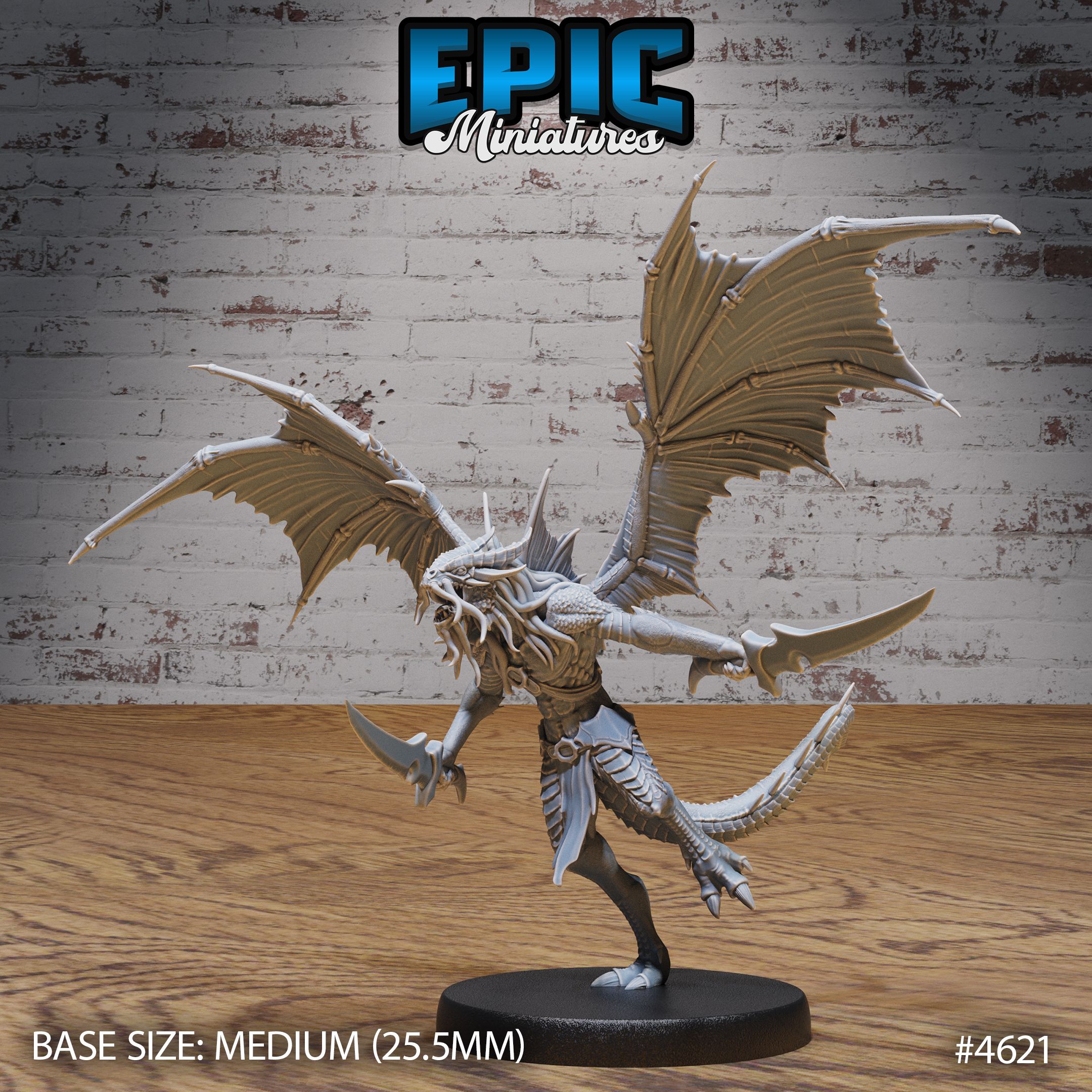 Draconic Demon Gold Swords / Winged Fire Lord / Beast Dragonborn / Hell Spawn / Fyling Evil Warrior / Devil Encounter